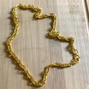 18k gold plated chain
